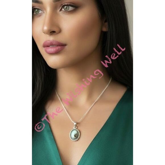 Oval Sonoran Gold Rope Design Pendant & Free Chain 16” - Picture 2 of 4